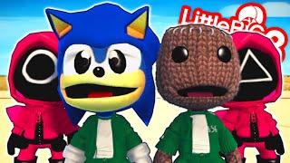 Sonic & Sackboy Play SQUID GAME - LittleBigPlanet 3 PS5 Gameplay | EpicLBPTime