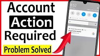 account action required problem solved Malayalam  working