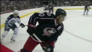 Janne Pesonen nails Kris Russell [HD]