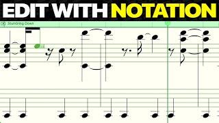 The BEST Way To Edit Notes In Score View in GarageBand