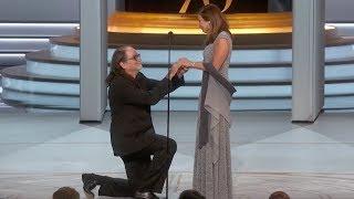 Glenn Weiss Proposes To His Girlfriend After Winning The Emmy For Directing The Oscars