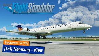 Microsoft Flight Simulator 2020 #59 | Hamburg - Kiew | Flugvorbereitung | Aerosoft CRJ 700 Tutorial