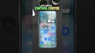 Enable Blur Effect HyperOS Control Center On Any Device | I Love Miui #shorts