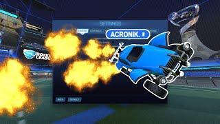 ACRONIK ROCKET LEAGUE PRO SETTINGS AND PRESETS! (2023)