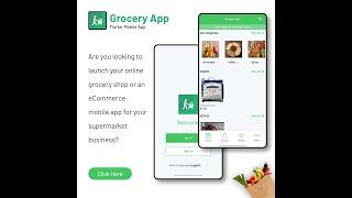 Flutter Grocery Mobile App