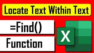 How to Use FIND Function in Excel