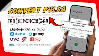 Cara Tukar Pulsa Jadi Saldo Dana eWallet/Rekening Bank | Convert Pulsa ke Dana | BKD tutorials