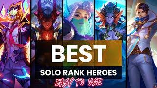 Best Hero for Solo Rank (Easy to Use Heroes) Mobile Legends New Update
