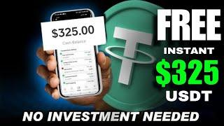 No Referral - Free $340 USDT Easily - Claim instant free USDT • No investment needed.