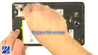 Dell Venue 8 (3830) Android 4.2 Tablet Battery Replacement Video Tutorial Teardown