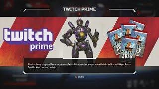 Actual Guide On How To Get A FREE Legend Skin And 5 Apex Packs (Free LEGENDARY Twitch Prime Outfit)