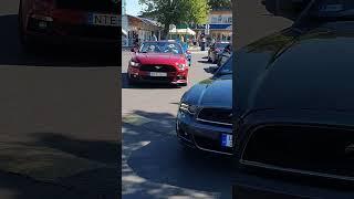 MUSTANG CAR SHOW IN HUNGARY - BALATON LAKE - SZANTOD FERRY - 2023 #mustangs