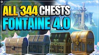 ALL Chest Locations in Fontaine 4.0 | In Depth Follow Along |【Genshin Impact】