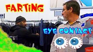 FARTING with EYE CONTACT!!!  (Funny Wet Fart Prank) 