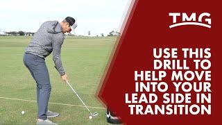 USE THIS DRILL TO HELP MOVE INTO YOUR LEAD SIDE IN TRANSITION | TYLER MCGHIE GOLF