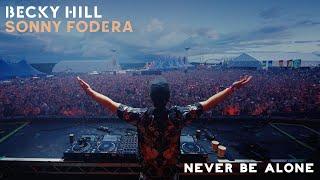 Becky Hill, Sonny Fodera - Never Be Alone (Extended Mix) Official Visualiser