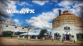 Waco, TX: Wandering Walks of Wonder Slow TV Walking Tour 4K