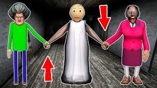 Granny vs Baldi vs Scary Teacher - funny horror animation (71-80 part. all series in a row)