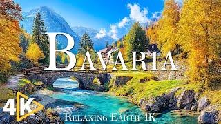 FLYING OVER BAVARIA (4K UHD) Amazing Beautiful Nature & Relaxing Music