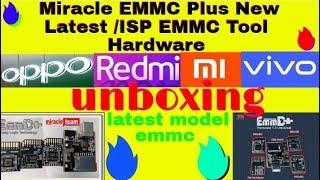 Miracle EMMC Plus New Latest /ISP EMMC Tool Hardware unboxing