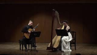 Harp and Guitar Sonata by Nathan Cornelius, played by Heather Cornelius and Nathan Cornelius