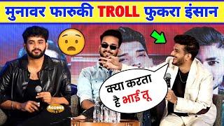 Munawar Faruqui Troll Fukra Insaan| Elvish Yadav ,Fukra Insaan and Munawar Faruqui in ECL EVENT