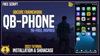 QBCore Framework - Phone | Free No-Pixel Inspired Phone | Installation and Showcase | FiveM Phone