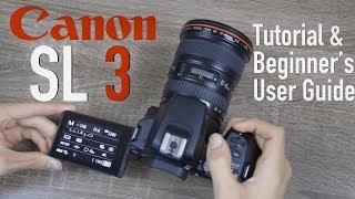 Canon SL3 (250D) Tutorial - Beginner’s User Guide to Buttons⁠⁦ & Menus