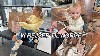 VLOG: VI REJSER TIL NORGE OG BESØGER MIN FAMILIE