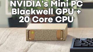 NVIDIA's New Mini PC - With the GB10 Grace Blackwell Superchip