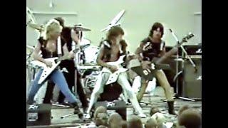 Medieval Steel - Pop Tunes Records parking lot, Memphis, TN 1984 (PRO SHOT) covering Judas Priest