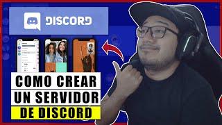 Como CREAR un SERVIDOR de DISCORD PROFESIONAL FÁCIL en CELULAR (ANDROID) con CANALES, BOTS y ROLES