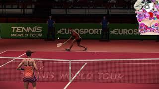 Яркий момент  Tennis World Tour мега удар