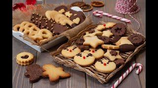 BISCOTTI DI NATALE un solo impasto tanti biscotti diversi RICETTA HO VOGLIA DI DOLCE