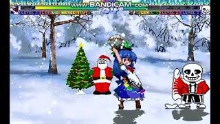 Mugen Tenshi Hinanawi Battle #367 Vs Christmas Sans