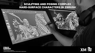 ZBrush Presentation by Marco Plouffe - Sculpting and Posing Complex Hard-Surface Characters