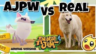 AJPW ANIMALS IN REAL LIFE || animal jam play wild || Kittenlove133