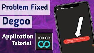 How to Fix Deego App Files not Uploading problem & Something went Wrong problem Solved