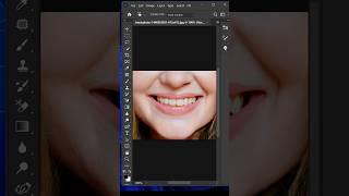 How to clean teeth yellow to white using Photoshop 2024 || #photoshop   Clean teeth 