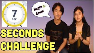 7 Seconds Challenge Ft. || Abishek Gurung || Its Me Muskan