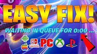 SKIP QUEUE TIME In Fortnite! (How To Play Fortnite Chapter 5 Online) Glitch Queue Time!