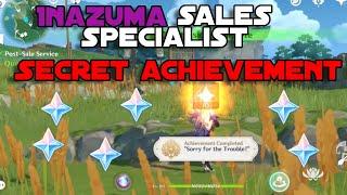 Inazuma Sales Specialist Commission Secret Achievement | Genshin Impact 2.0