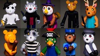 Making all Roblox Piggy (Book 2) Characters  Part 5  Polymer Clay Tutorial