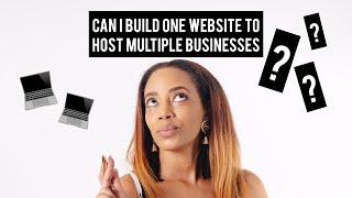 How to Have Multiple  Businesses in One Website