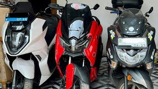 Suzuki burgman street & yamaha all new nmax neo s 2024, pilihan sy yg lebih nyaman