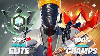 ELITE TO CHAMPS INSANE SPEEDRUN FORTNITE SEASON 3 FULL GAMEPLAY! (MRLUST)