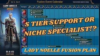 Lady Noelle Fusion Plan! | Fusions | RAID: Shadow Legends