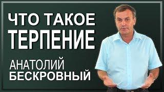 Что такое терпение? ► Анатолий Бескровный ► Свидетельство, проповедь