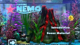 Finding Nemo: Disc 2: UK DVD Menu