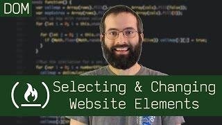 Selecting & Changing Website Elements (DOM manipulation) - Beau teaches JavaScript